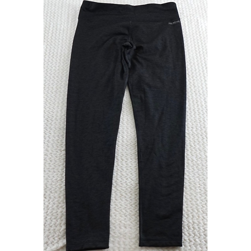 Marc New York Womens M Black Gray Crop Capri Leggings